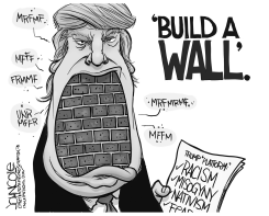 TRUMP'S WALL by John Cole