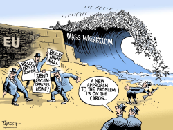 EU MIGRATION CRISIS by Paresh Nath