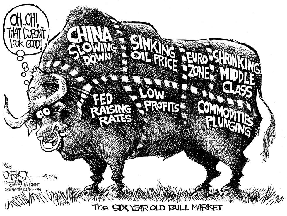  CHINA IN A BULL MARKET by John Darkow