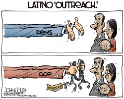 LATINO OUTREACH by John Cole