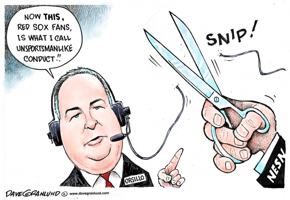  NESN CUTS DON ORSILLO by Dave Granlund