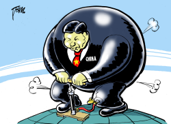 CHINA LEAKING by Tom Janssen