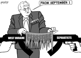 CEASEFIRE IN UKRAINE by Rainer Hachfeld