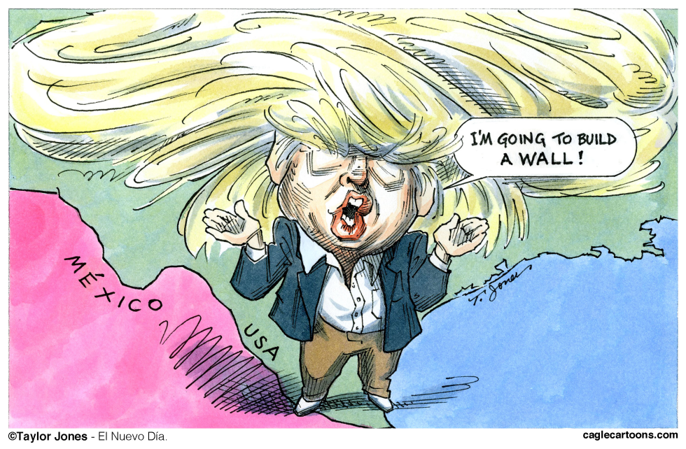  THE GREAT WALL OF TRUMP by Taylor Jones