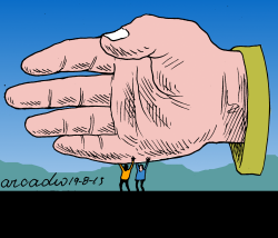 HAND DIALOGUE by Arcadio Esquivel