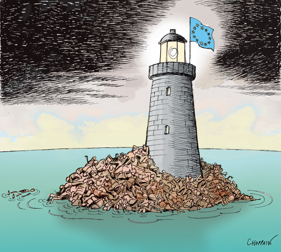  THE JOURNEY TO EUROPE by Patrick Chappatte