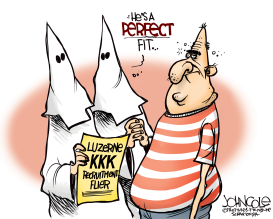 LOCAL PA  LUZERNE CO KKK RECRUITMENT by John Cole