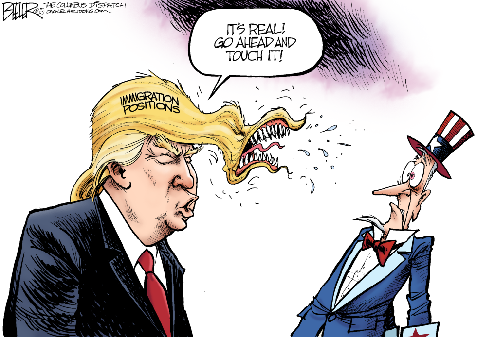  TRUMP HAIR by Nate Beeler