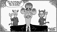 BIDEN, OBAMA Y HILLARY by Bob Englehart