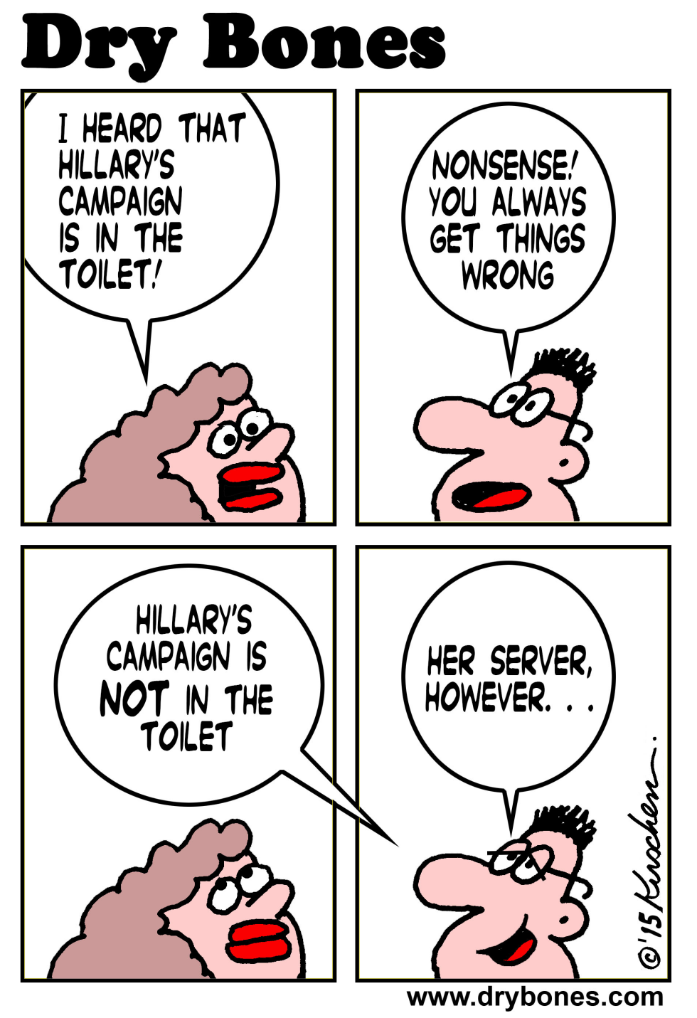  HILLARY'S CAMPAIGN by Yaakov Kirschen