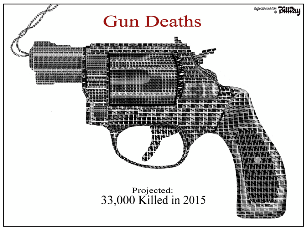  GUN DEATHS  by Bill Day