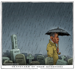 GRAVEYARD OF GOOD INTENTIONS by Joep Bertrams