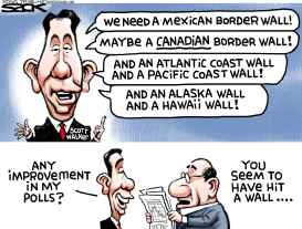 CANADIAN WALL by Steve Sack