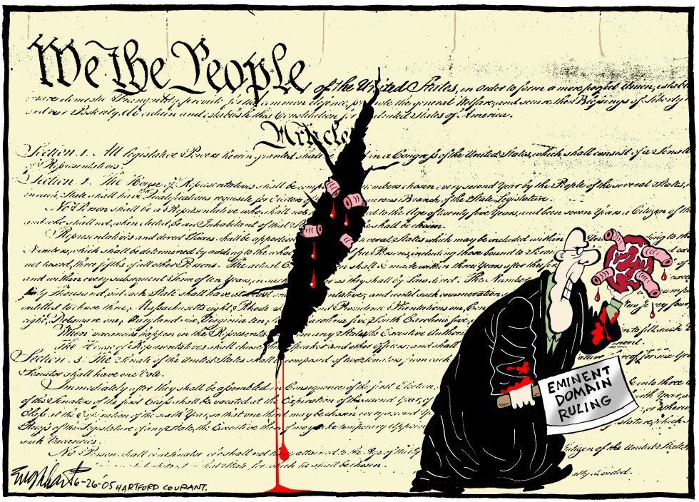  SCREWED BY SCOTUS by Bob Englehart