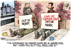 UNEMPLOYMENT by Rick McKee