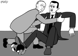 PUTIN, ASSAD by Rainer Hachfeld