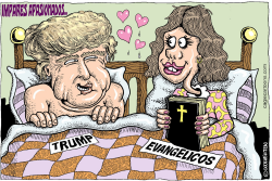 TRUMP Y LOS EVANGELICOS  by Wolverton