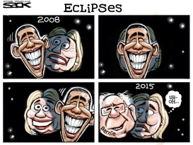 HILLARY ECLIPSE by Steve Sack