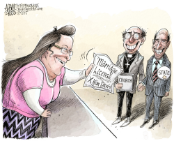 KENTUCKY KIM by Adam Zyglis