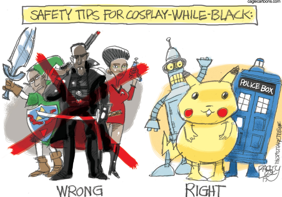  COSPLAY WHILE BLACK by Pat Bagley