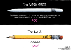 APPLE PENCIL by Nate Beeler