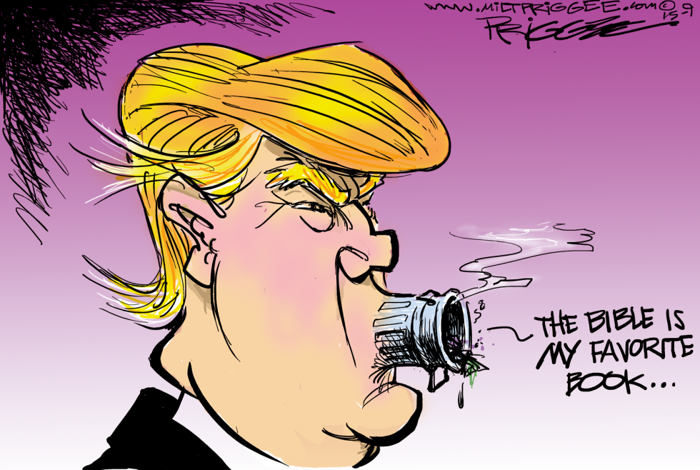  THE DONALD'S VERSION by Milt Priggee