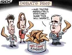 DEBATE PREP  by Steve Sack