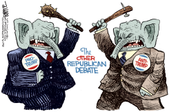 OTHER GOP DEBATE by Rick McKee