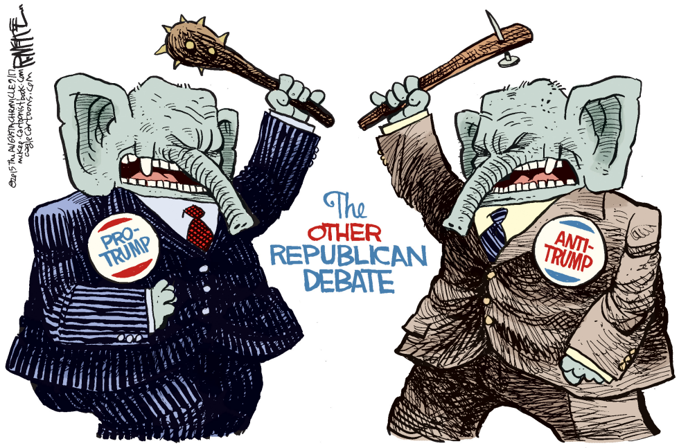  OTHER GOP DEBATE by Rick McKee