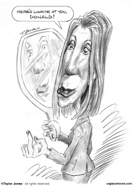 CAMPAIGN SKETCHBOOK - CARLY FIORINA by Taylor Jones