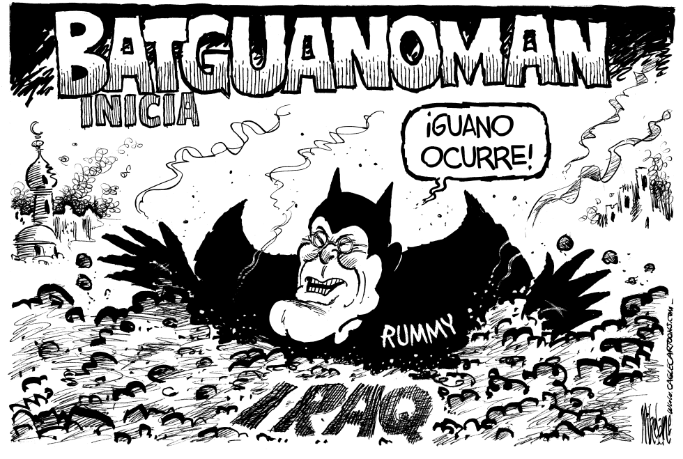  BATGUANOMAN by Mike Lane