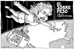 EL SOBRE PESO DE HILLARY by Wolverton