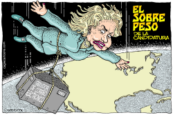 EL SOBRE PESO DE HILLARY  by Wolverton