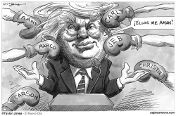 TRUMP DESPUéS DEL DEBATE by Taylor Jones