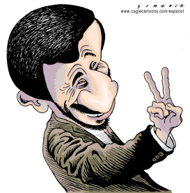 MAHMOUD AHMADINEJAD  by Osmani Simanca