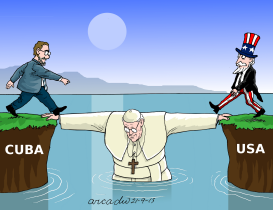 EL PAPA PUENTE EN LAS AMéRICAS by Arcadio Esquivel