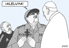 EL PAPA FRANCISCO EN CUBA by Rainer Hachfeld