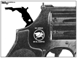 ARMAS EN EL CAMPUS by Bill Day