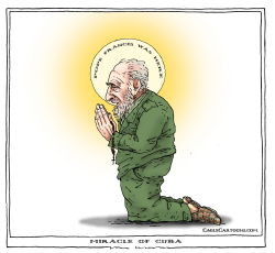 MIRACLE OF CUBA - CASTRO by Joep Bertrams