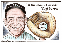 YOGI BERRA TRIBUTE by Dave Granlund