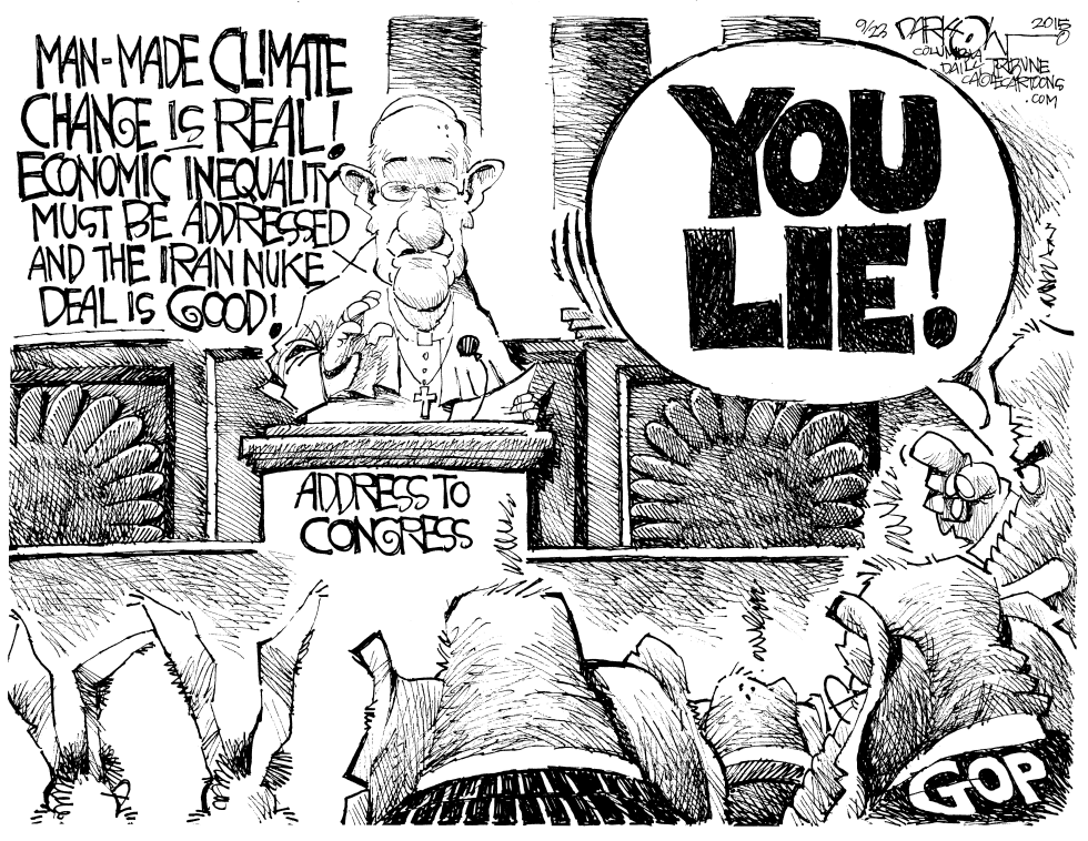  POPE YOU LIE by John Darkow