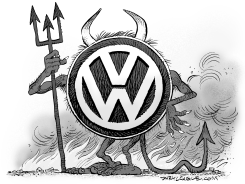 VOLKSWAGEN DEVIL by Daryl Cagle