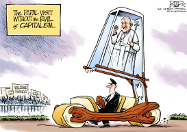 POPEMOBILE by Nate Beeler