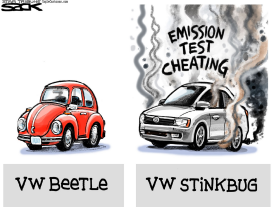 VW STINKER by Steve Sack