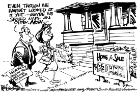 HOUSING PRICES by Milt Priggee