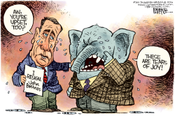 BOEHNER QUITS by Rick McKee