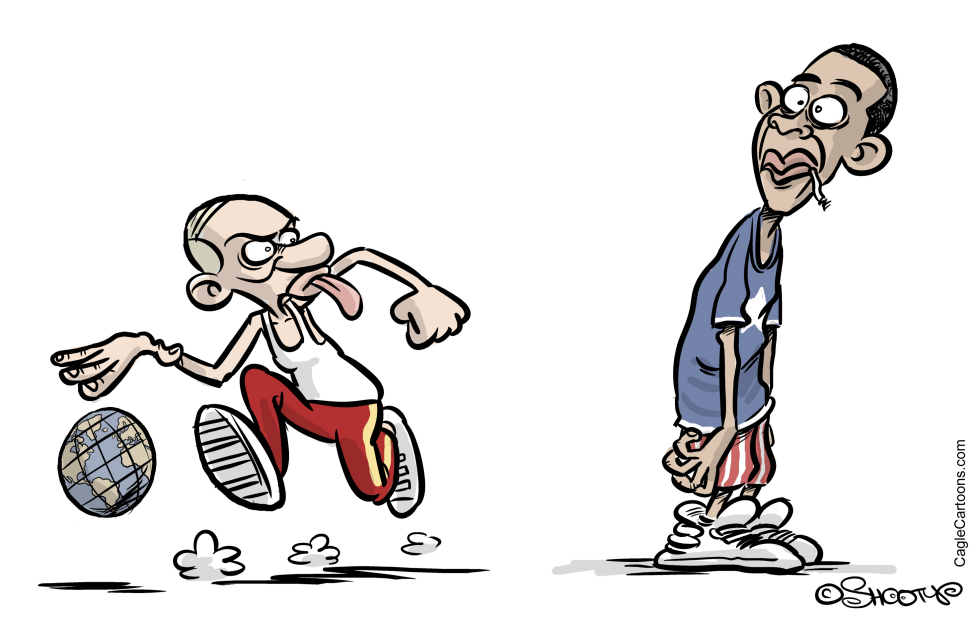  PUTIN VS OBAMA by Martin Sutovec