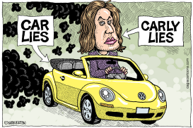 CARLY LIES CAR LIES by Wolverton