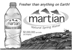 BOTTLED WATER FROM MARS by RJ Matson