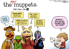 THE NEW MUPPETS by Nate Beeler